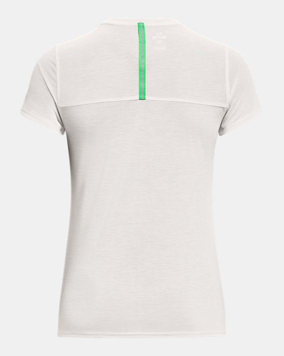 T-shirt UA Run Anywhere Breeze pour femme, White, pdpMainDesktop image number 5